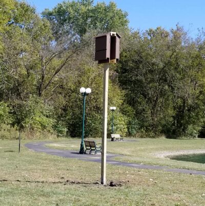 Bat Condos installed at Angels Pass