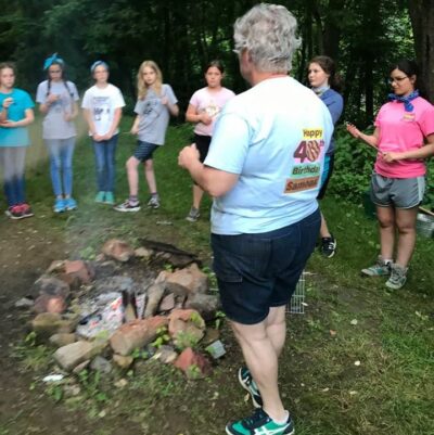 Campfire Ceremony with Miss Susan