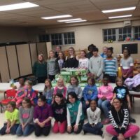 multi level Girl Scouts meeting