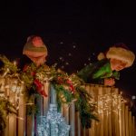 kids standing on bridge at Winterfest