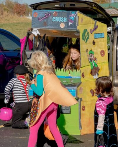 Cookie Crush game for Trunk or Treat