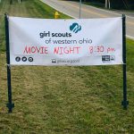 Movie in the Park Sign